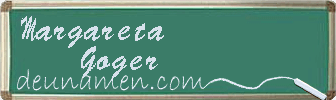 Margareta Goger Visitenkarte